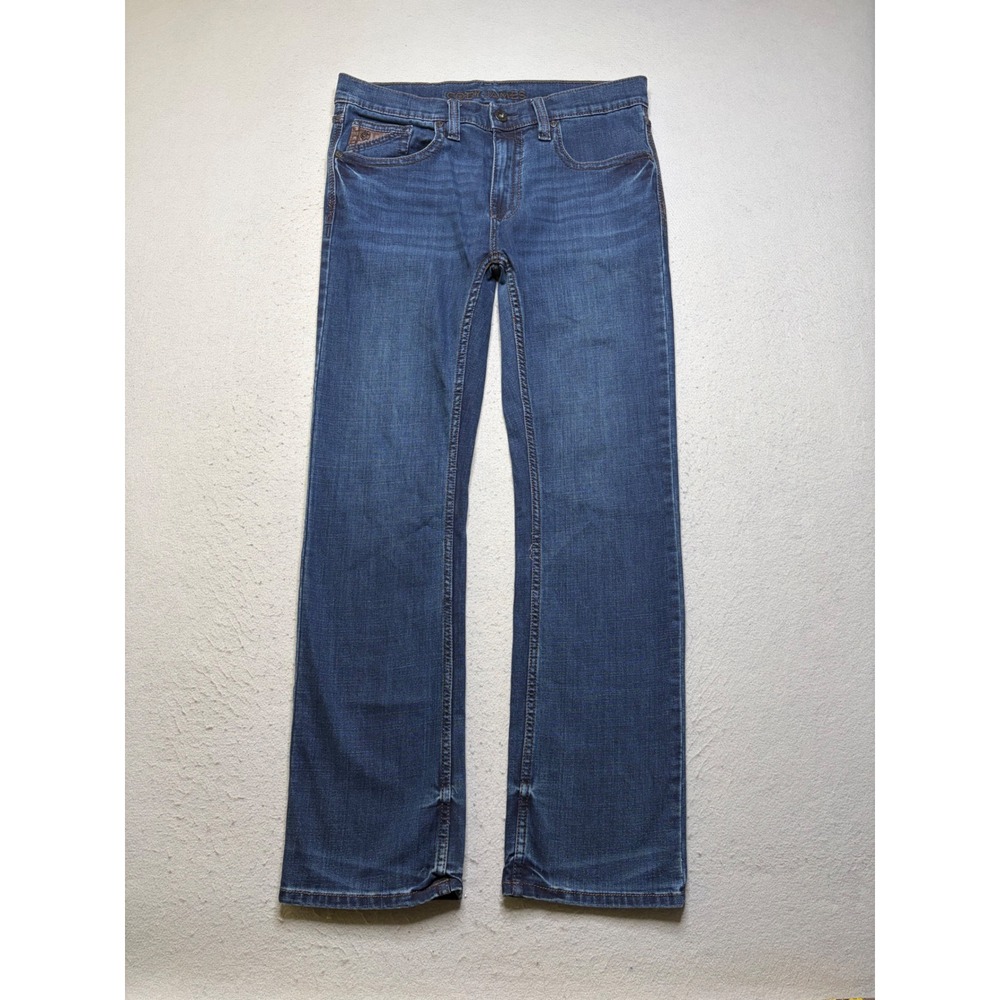 Cody James Core Jeans Mens 34x30 Blue Straight Leg Performance Western Denim